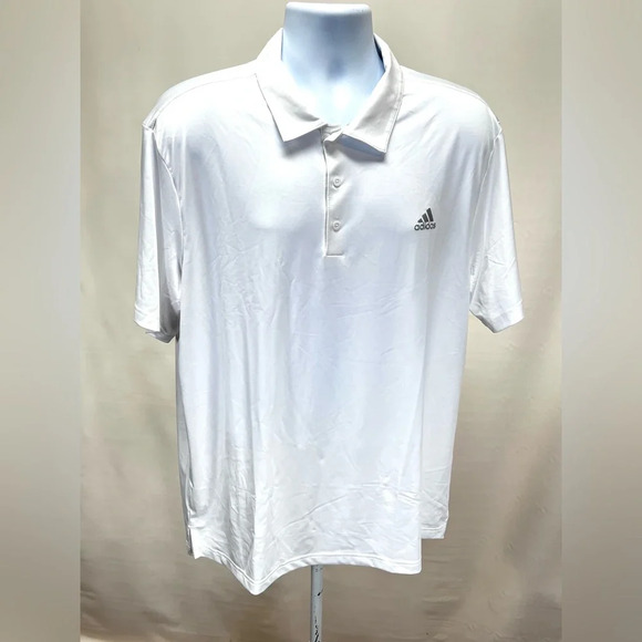 🛍️ADIDAS GOLF Men’s white polo shirt size XL. - Picture 2 of 13